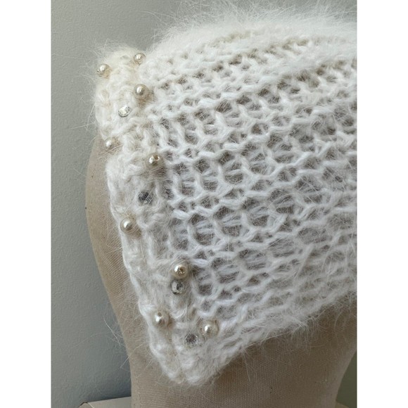 Infant Baby Handmade Cashmere Crochet Beanie Cap Hat Newborn Photography Display - Picture 7 of 7